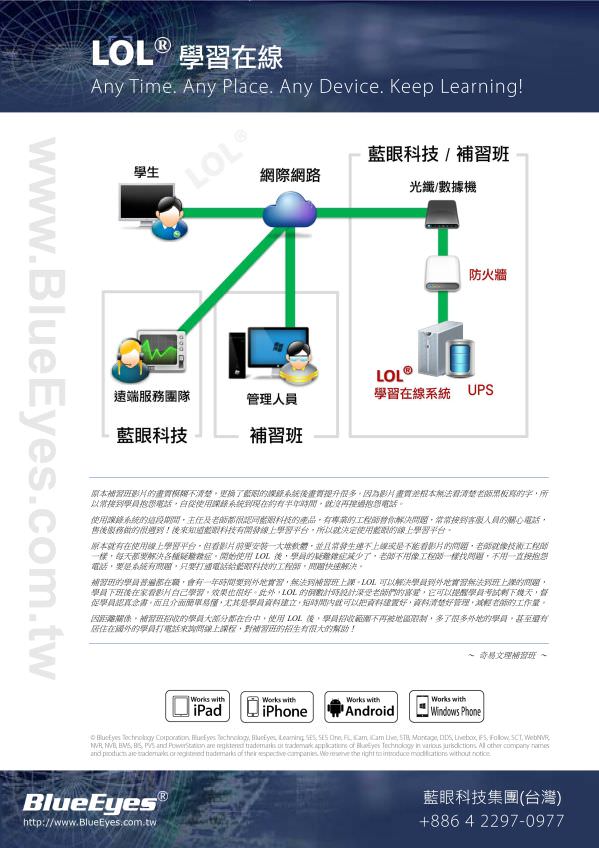 LOL 學習在線開班平台